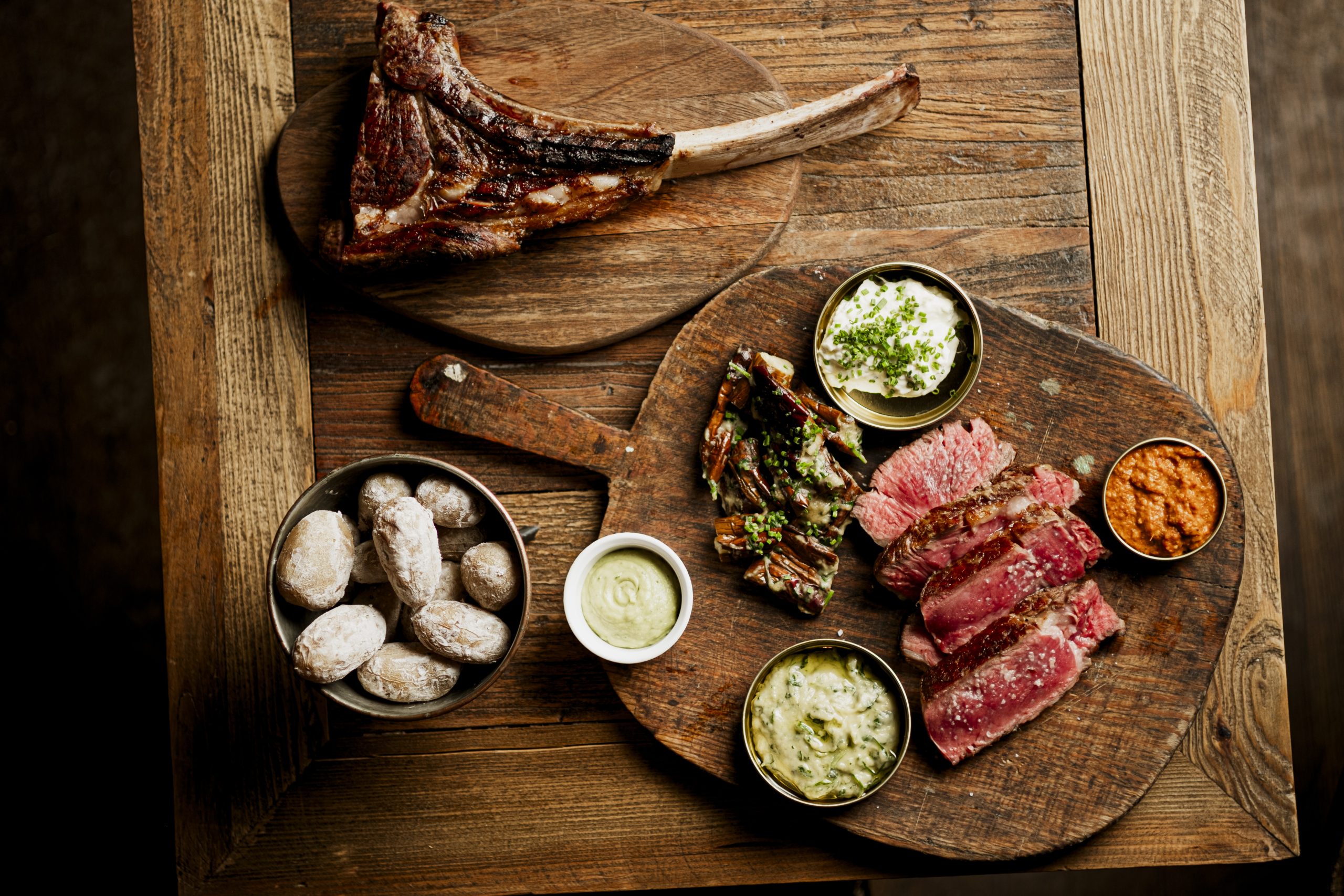 Côte de Boeuf à la Parisienne